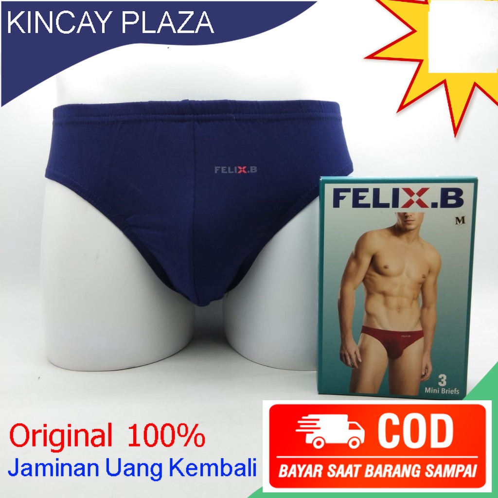Felix BUHLER MINI BRIEF FB 1043-3 N กางเกงชั้นใน Cd ไม่มีซับใน ของแท้ สําหรับผู้ชาย ผู้ใหญ่