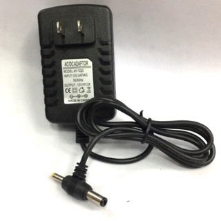 Adapterหม้อแปลงไฟ ชาร์จได้2หัว 12V2Aหัว5.5*2.5และหัว4.0*1.7