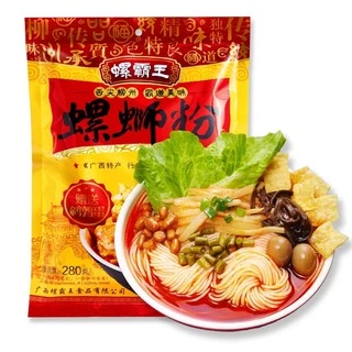 ก๋วยเตี๋ยวพริกเผาจีน(หลัวซือเฝิน) 螺霸王﻿ 好欢螺 螺蛳粉 306g