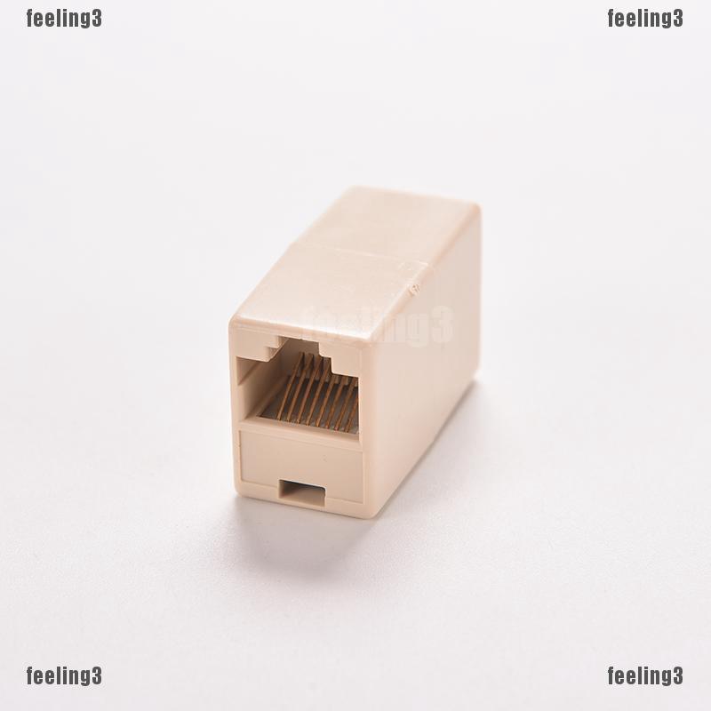 ❤เอด้า❤ Rj 45 CAT 5 Coupler ปลั๊กเครือข่าย LAN