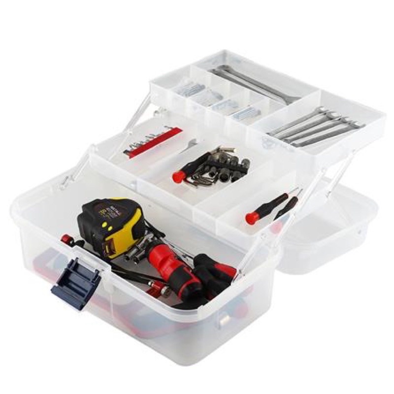 กล่องเครื่องมือ DIY MATALL HL3059 สีใส