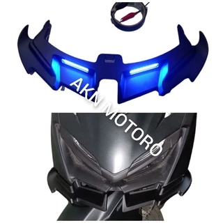 พลาสติก ABS WINGLET HONDA VARIO 160 ใหม่คาร์บอนและพลาสติก