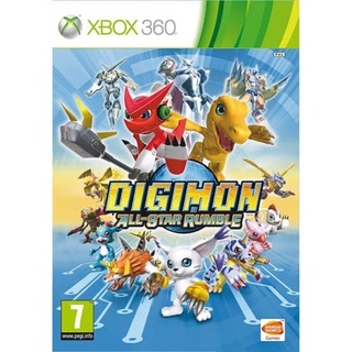 แผ่นเกมส์ xbox 360 game digimon สำหรับเครื่องแปลง rgh