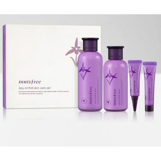 เซทลดริ้วรอย innisfree jeju orchid skin set 4  item