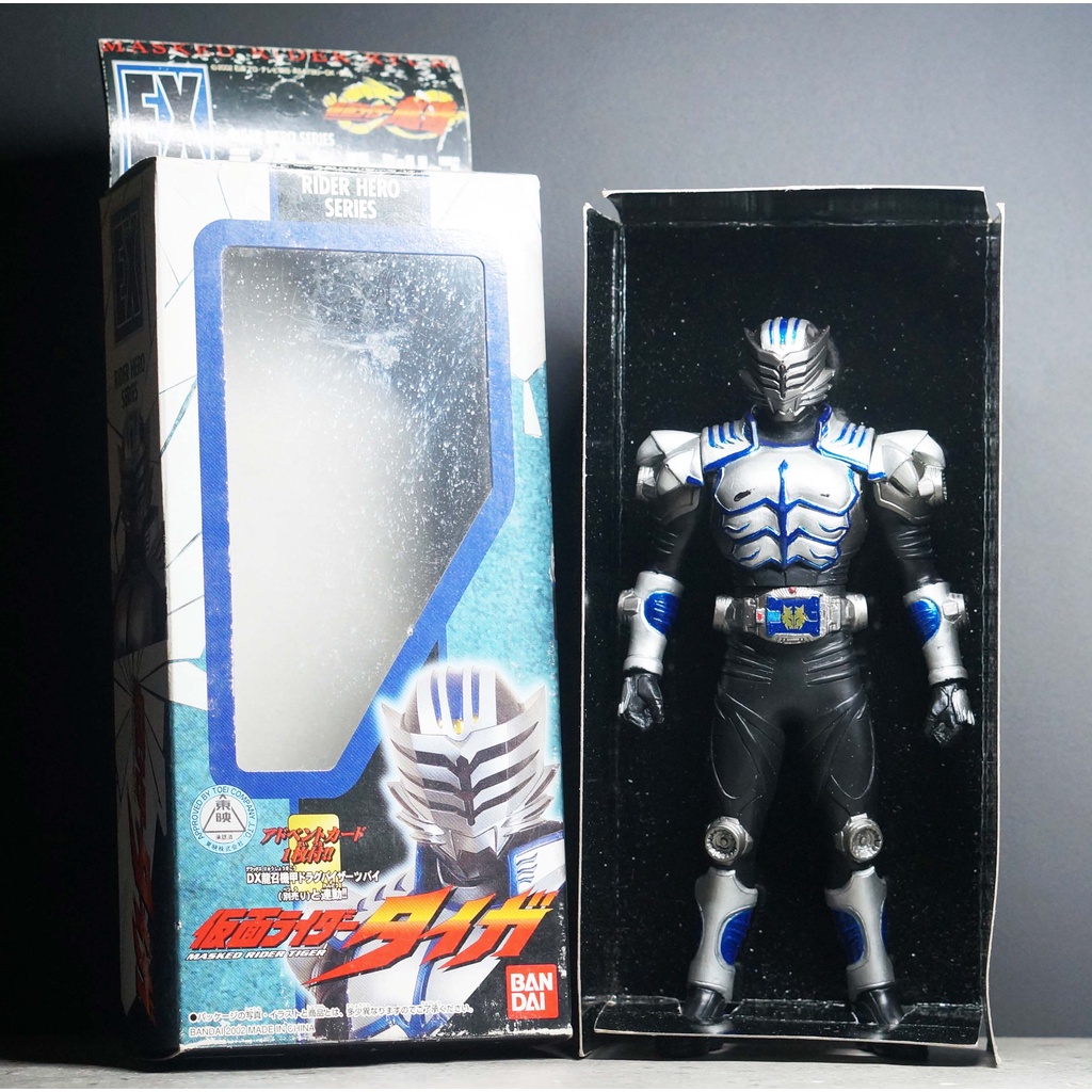 Bandai Kamen Rider Ryuki Tiger 6 นิ้ว มดแดง มาสค์ไรเดอร์ Soft Vinyl Masked Rider Soft Vinyl มือ2