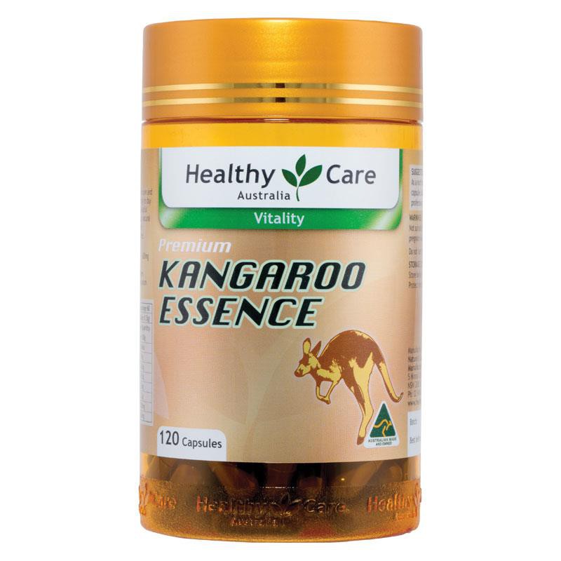 Australia Healthy Care hc Kangaroo Essence Capsules พลังงานชายไต Vitality 120 แคปซูล bioisland