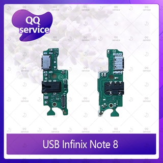 USB Infinix Note 8 อะไหล่สายแพรตูดชาร์จ แพรก้นชาร์จ Charging Connector Port Flex Cable（ได้1ชิ้นค่ะ) QQ service