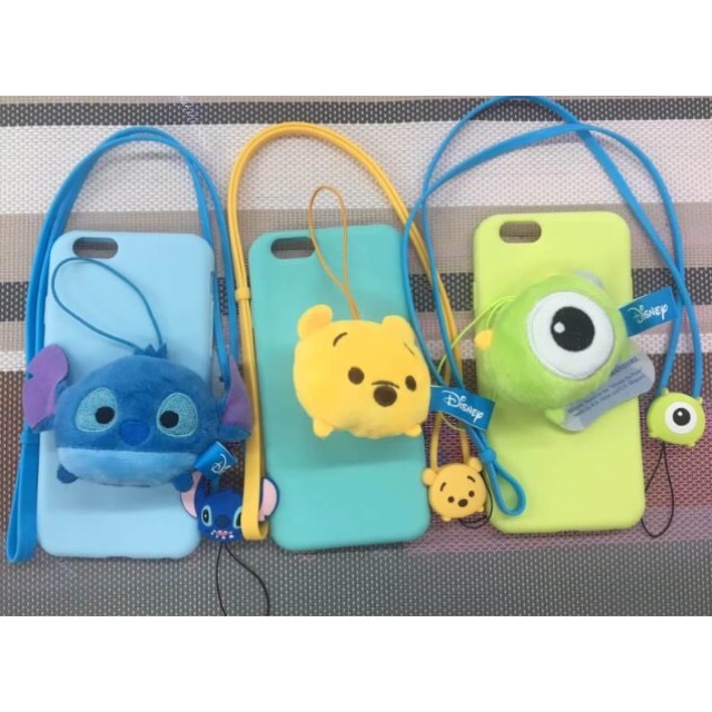 tpu case disney มีสายคล้องคอ ลายการ์ตูน