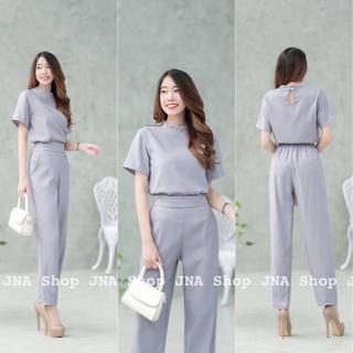 Set ผ้าZara 2 ชิ้น สุดคุ้ม คุ้มสุดๆเนื้อผ้าใส่สบาย กางเกงเอวสม๊อคหลัง มาตำไปจร้า