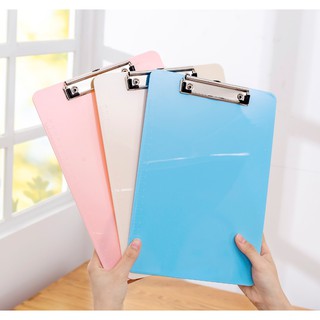 Plastic Clip Board A4 คลิบบอร์ดพลาสติ ขนาดA4 พร้อมส่ง