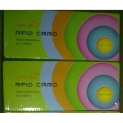 บัตรคีย์การ์ด Mango ชนิดหนา 1.8 มิล 125Khz ใช้ได้กับทุกรุ่น จำนวน 100 ...