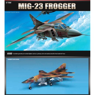 โมเดลเครื่องบิน Academy Model 1/144 AC12614 MIG-23 FLOGGER