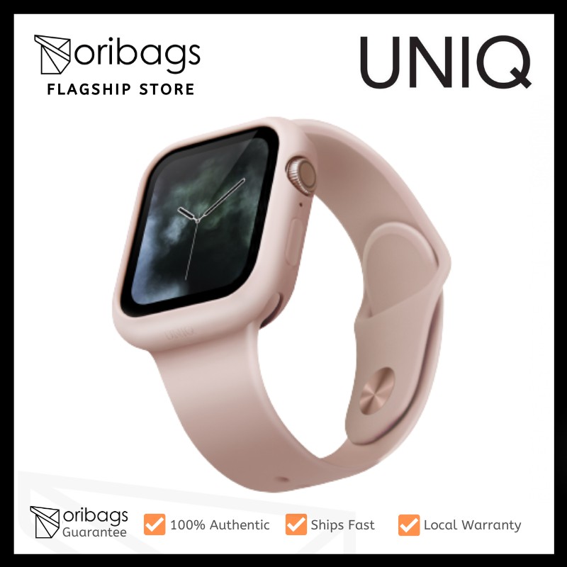 UNIQ Lino Apple Watch Case - สีชมพู (44 มม.)