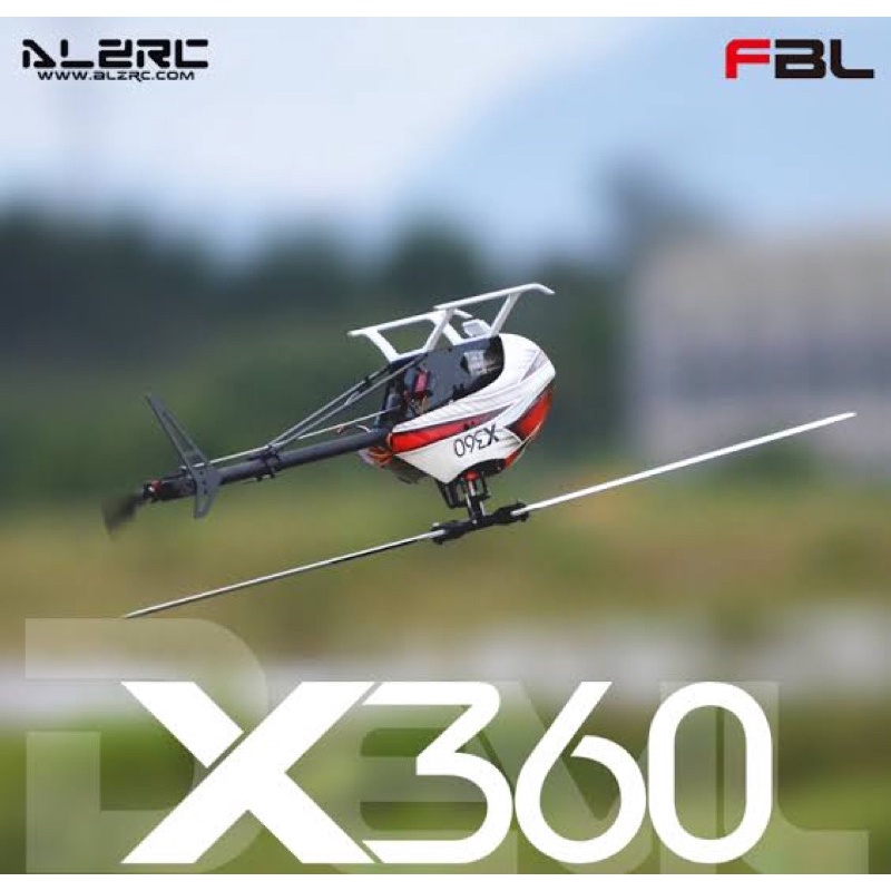ALZRC Devil X360 FBL KIT ไม่รวมชุดไฟ (ส่งจากกรุงเทพ) มีอะไหล่พร้อมไว้บริการหลังการขาย