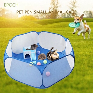 EPOCH Breathable Pet Cage Foldable Fence Playpen Portable Guinea Pig Waterproof Small Animals Hamster Chinchilla Cat Tent/Multicolor