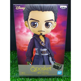 (ของแท้) Qposket ไพเรทออฟเดอะแคริบเบี้ยน วิล เทอร์เนอร์ เวอร์ชั่นB  Q Posket Disney Characters - Will Turner Ver.B