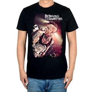 เสื้อยืดโอเวอร์ไซส์【Boutique Selection】เสื้อยืดผ้าฝ้าย 100% พิมพ์ลาย betraying the martyrs สไตล์พังก์ร็อค ฮาร์ดร็อค ฮาร์