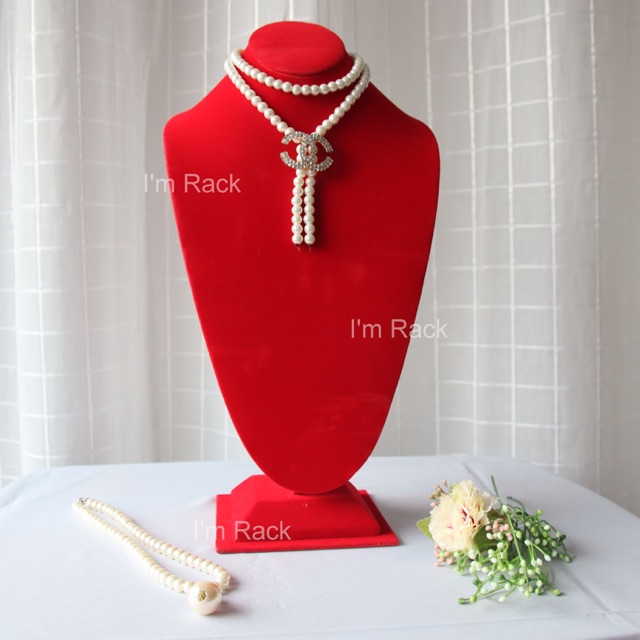 คอเห็ดโชว์สร้อยกำมะหยี่ (MT003)