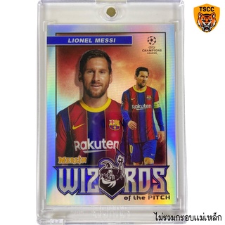 2020-21 Topps Merlin Chrome UEFA W-LM Lionel Messi - FC Barcelona Wizards of the Pitch