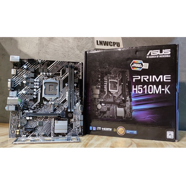 เมนบอร์ด [1200] ASUS H510M-K มือสอง