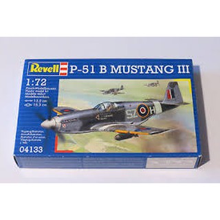 พลาสติก โมเดล ประกอบ REVELL สเกล 1/72 P-51B Mustang III