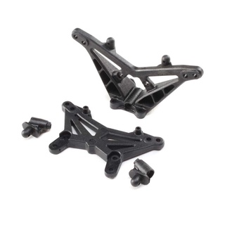 LOSI Front &amp; Rear Shock Tower: Mini-T 2.0