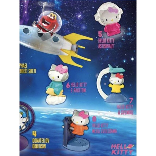 McDonald's Happy meal Hello Kitty in Space