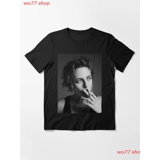 เสื้อยืด New Kristen Essential T-Shirt ผู้หญิง ดพิมพ์ลาย ดผ้าเด้ง คอกลม cotton ความนิยม sale Unisex