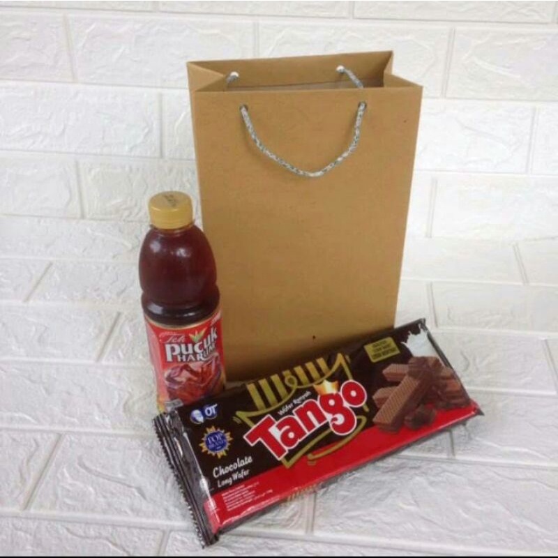 CHOCOLATE WAFER PAPER BAG/SOUVENIR PAPER BAG