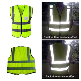 เสื้อสะท้อนแสง เสื้อกั๊กสะท้อนแสง เสื้อจราจร เสื้อกั๊กจราจร Reflective Vest เสื้อกั๊กทำงาน เสื้อสะท้อนแสงรุ่นเต็มตัว