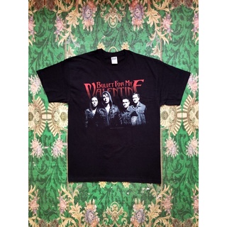 ผ้าฝ้าย 100%🎸BULLET FOR MY VALENTINE เสื้อวง Bullet For My Valentine สินค้านำเข้า ลิขสิทธิ์แท้S-3XL