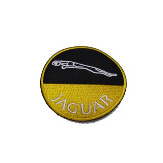 [ตัวรีด เย็บได้] จากัว JAQUAR ป้ายติดเสื้อ logo Embroidered Sew Iron On Patches Badge