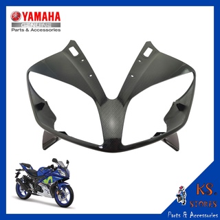 ฝาครอบไฟหน้า R15 ปี 2014-2016  ลายเคฟล่า ครอบไฟหน้า YAMAHA R15 (พาร์ทแท้เบิกศูนย์) รหัสสินค้า 2PK-F835G-00