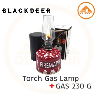 ตะเกียง Blackdeer Torch Gas Lamp + แก๊สซาลาเปา 230 กรัม