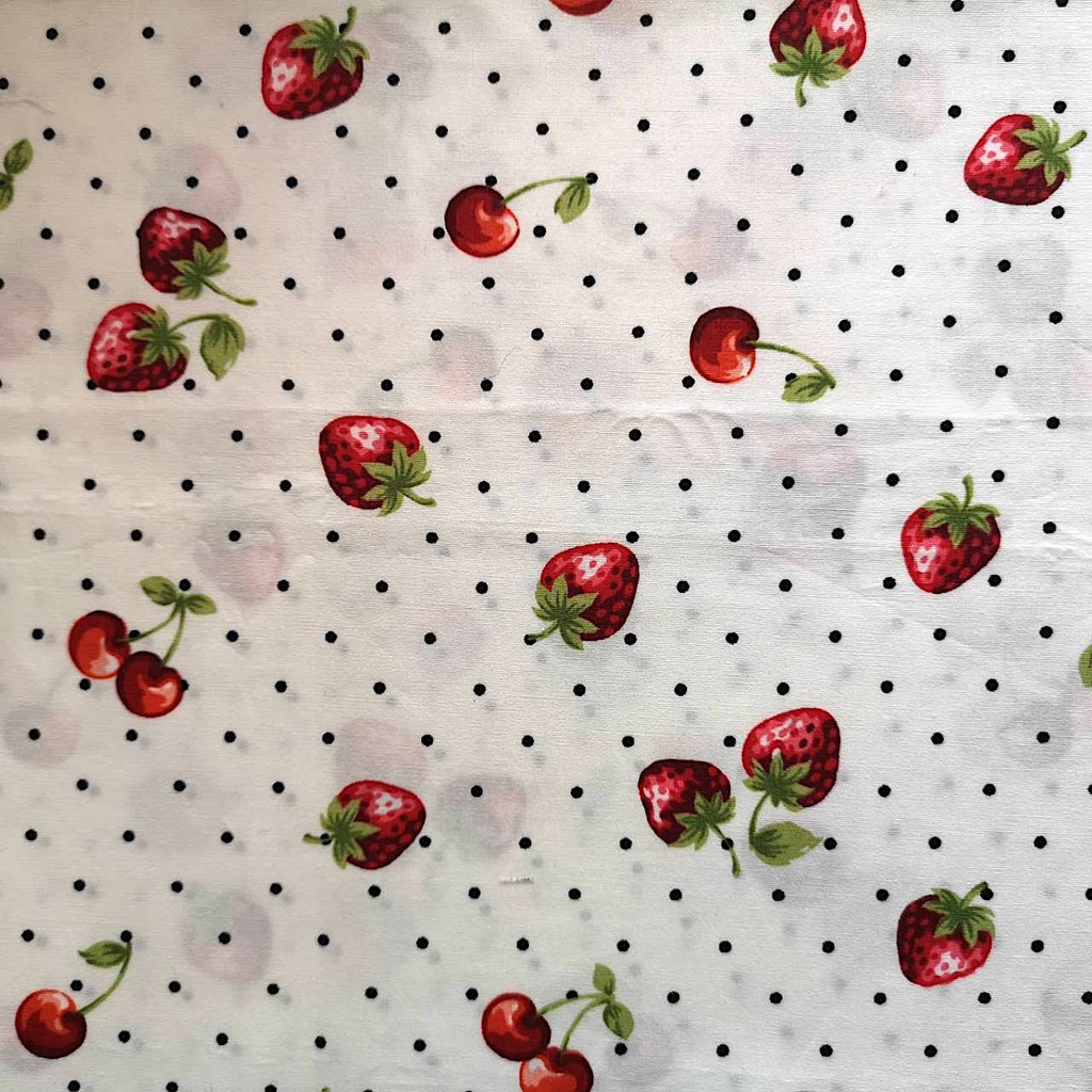 ตัวอย่างผ้า ลาย ผลไม้ ชิ้นเล็กจิ๋ว ขนาด 20cm x 25cm ผ้าคอตตอน ผ้า เนื้อดี พิมพ์ลาย มีให้เลือกหลายสี (สินค้าพร้อมส่ง) - รูปที่ 4