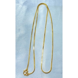 สร้อยคอทองหุ้ม24K งานเหมือนจริง ไม่ลอกไม่ดำ