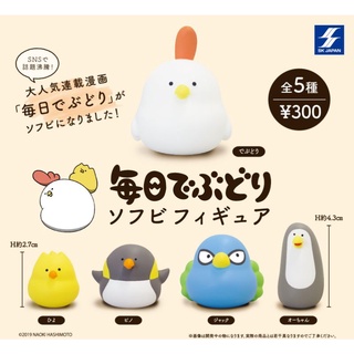 ✿ พร้อมส่งยกชุด ✿ กาชาปองน้องไก่ น้องนก