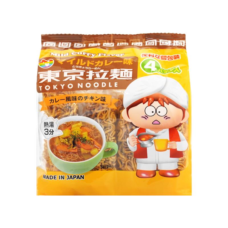 TOKYO MINI INSTANT NOODLE-MILD CURRY (4EA)120G