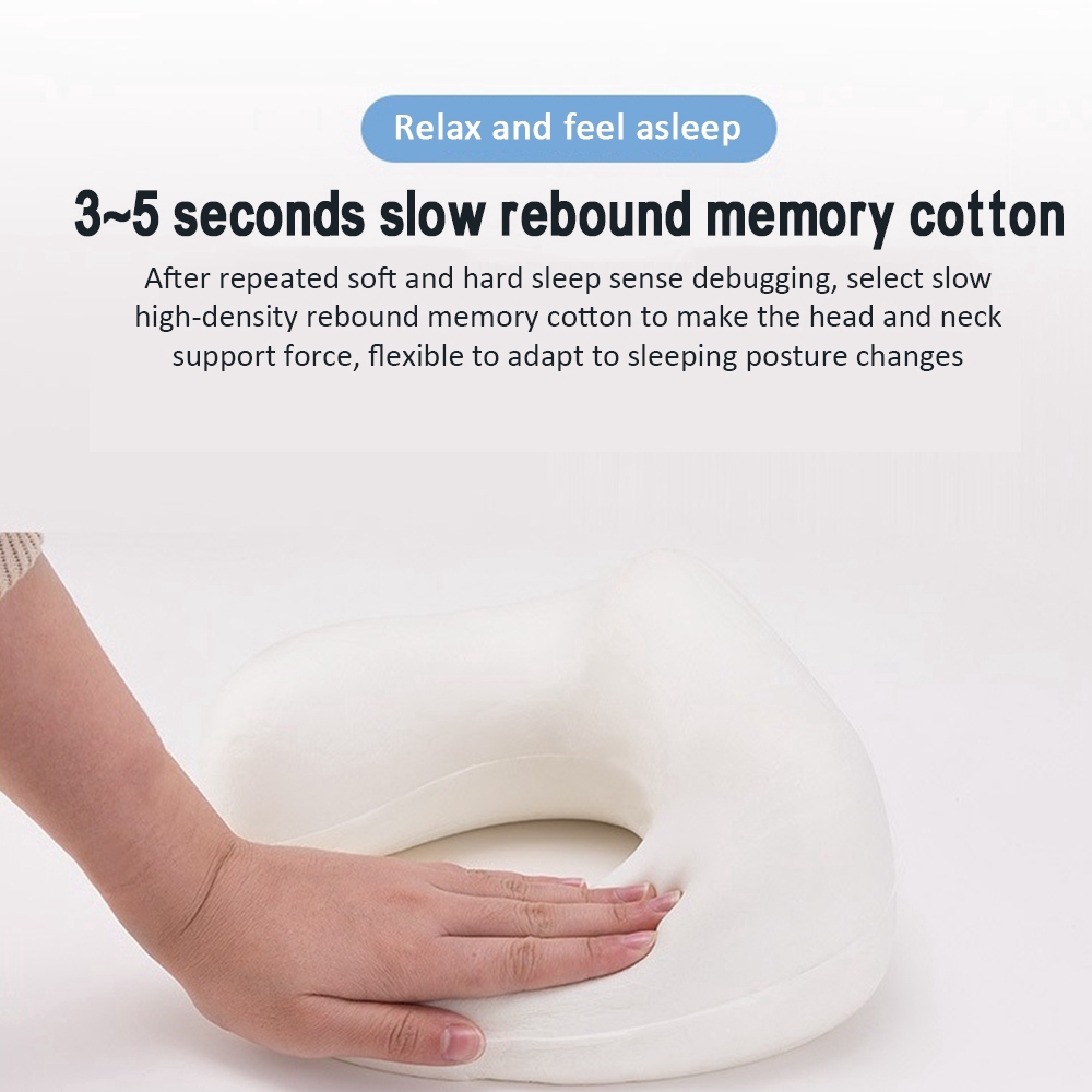 Slow Rebound Memory Pillow Soft Cotton Pillow Cervical Relax Slow Rebound Pillow