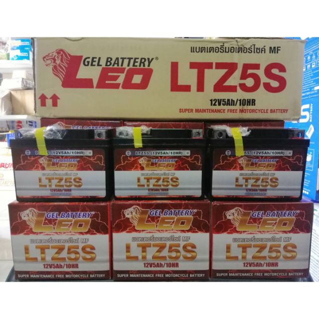 แบตเตอรี่มอเตอร์ไซด์​ LEO.​JTZ5S