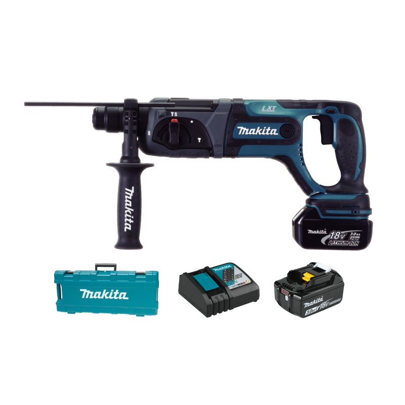 [คอมโบเซ็ต] MAKITA DHR241RFE : โรตารี่ไร้สาย 18V 20 มม.