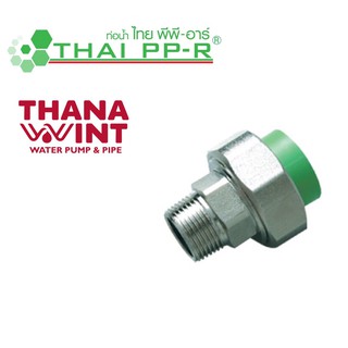 ยูเนี่ยนเกลียวนอก PP-R ขนาด 20-32 mm ตราไทยพีพี-อาร์ (THAI PP-R)