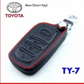 ซองหนังกุญแจโตโยต้า​ toyota​ revoรีโว่​ แบบกดปุ่มสตาร์ท