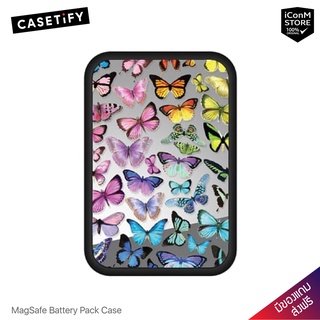 [พร้อมส่ง] CASETiFY - Butterfly Rainbow เคสสำหรับ แม็กเซฟ Battery Pack [ผ่อน0% ส่งฟรี มีของแถม]