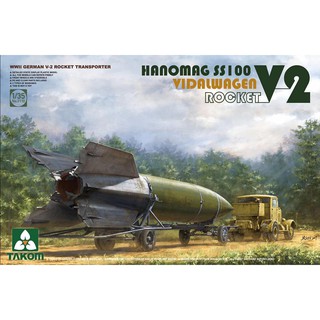 พลาสติก โมเดล ประกอบ TAKOM สเกล 1/35 Hanomag SS100 VIDALWAGEN ROCKET V2