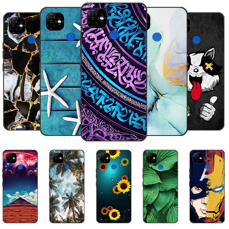 เคสซิลิโคน itel P36 P36 Pro Vision 1 Plus รวมทุกอย่าง ITEL P36 การ์ตูนน่ารักเคสโทรศัพท์มือถือป้องกัน