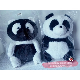 ตุ๊กตาแพนด้า &amp; แพนดี้ Very Chubby Panda Plushy 🇯🇵ตุ๊กตานำเข้าจากญี่ปุ่น🇯🇵