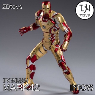 (พร้อมส่ง)​ ZHONGDONG (ZD toys) Iron Man Mark 42 / MK42 Action Figure 1/10Scale ZDtoys​