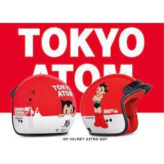 หมวกกันน็อค H2C TOKYO ATOM BOY  ลิขสิทธิ์แท้ 100%