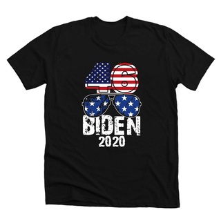 ขายดี!ขายดี เสื้อยืด ลาย Biden American 46th President - US Election - Joe Biden LAhhkc10FEmbcj57S-5XL